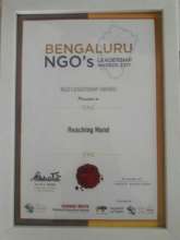 Reaching Hand - NGO's Leadership Award 2017