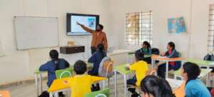 Students at class