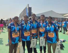 Fun running a Marathon