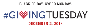 Giving Tuesday is on the 2nd December!