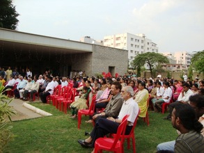 A view of the Memorial Day attendees
