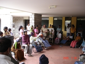 Patients get together for Diversional Therapy