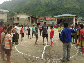 Recreational activities for child labourers