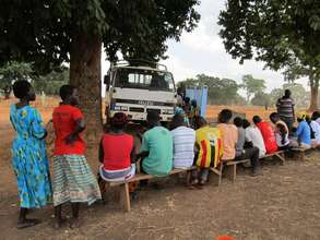 Community members in Amuru at VCT