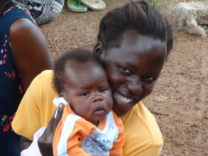 Our Beneficiary with her Son
