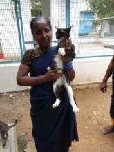 Annathai with Miss Blacky