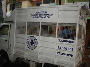 Blue Cross of India Ambulance