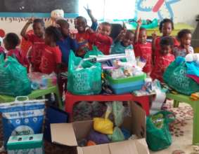 Art supplies and food to commence Term 3! Enkosi!