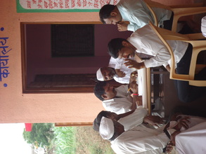 Male leadership doing social mapping