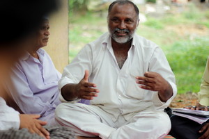 Farmer's Club Member Explains Ideas