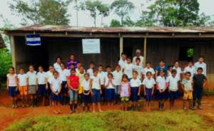 Students from Mobile Primary School