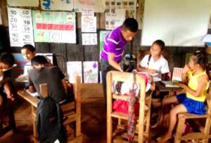 Pascual in the classroom