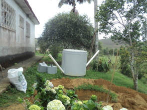 Biodigester mounting
