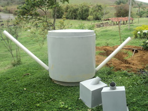 Biodigester mounting