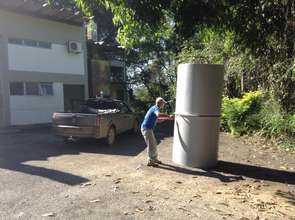 Biodigester mounting