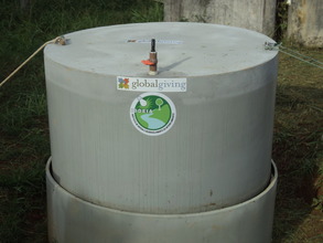 Biodigester full of gas!