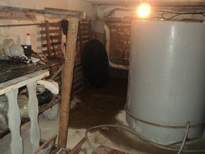 Biodigester in the basement