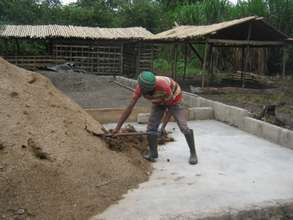 Composting floor