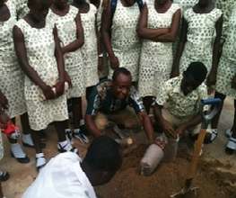 Students learn about composting