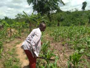 Samuel on his farm.