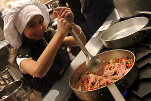 Common Threads students cooking!