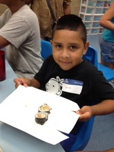 Gus Makes Some Sushi at the Shedd Aquarium!