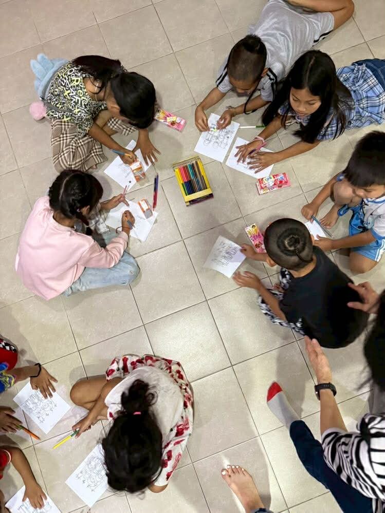 Children Engaged in a KFT Activity