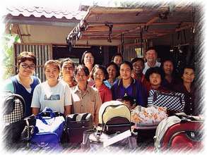 Step Ahead Korat pursemaking group opens.