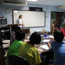 Teacher Sarah Teaches English and Brings Hope.