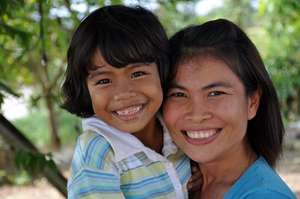 Southern Program Leader and Child.