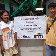 Step Ahead Staff Visits a Proud Micro-entrepreneur