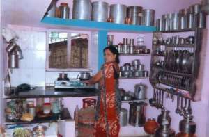 Mangala after the legal possession of her home