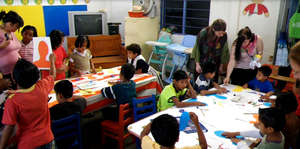 Clase de arte (art class)