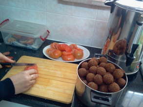 Preparing Luch