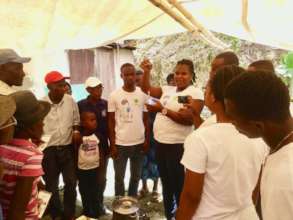 Young students giving back to their country