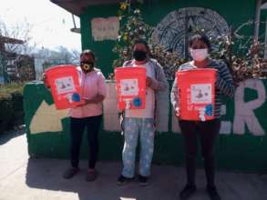 Hand washing stations for families