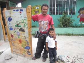 Repairing The School Latrine at Tultitlan