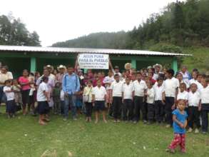 Agua Pura recently visited the Rio Negro school