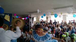 Traditional colombian dances by our children