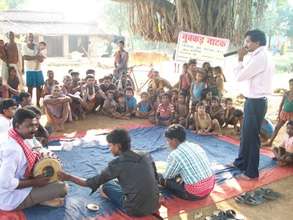 Street play on the importance of education