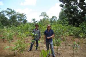Rainforest Rescue CEO, Julian, & Land Manager Jo