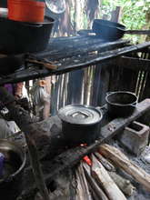 Traditional Fogon with Smoke