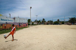 Tiempo de Juego's football field