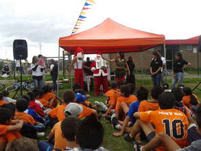 Santa Clauss was present in Cazuca