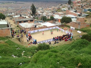Soccer in Altos de Cazuca