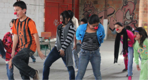 Practicing theatre, promoting peace