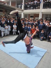 Breakdance participant in DDAM festival