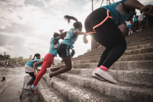 Running team in TImbiqui