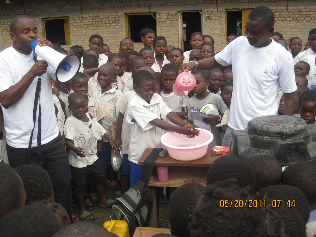 Soap and Water to Save Hundreds of Congolese Kids