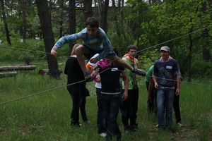 Like a spiderman!
